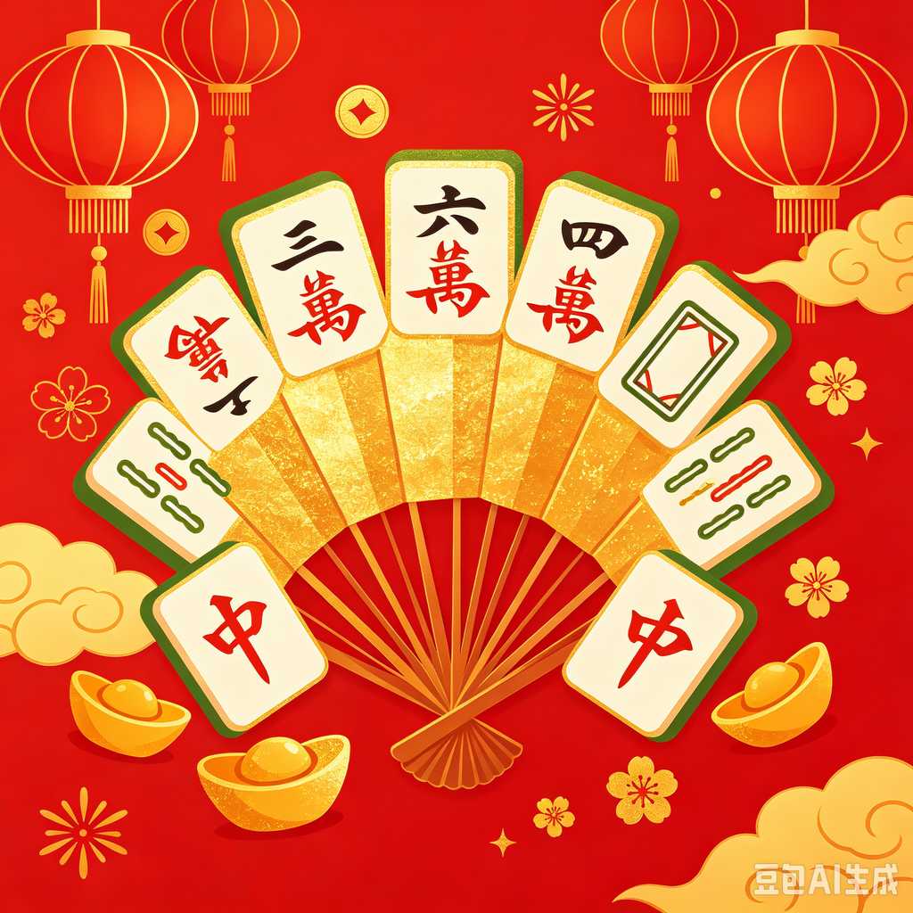 colored mahjong tile racks