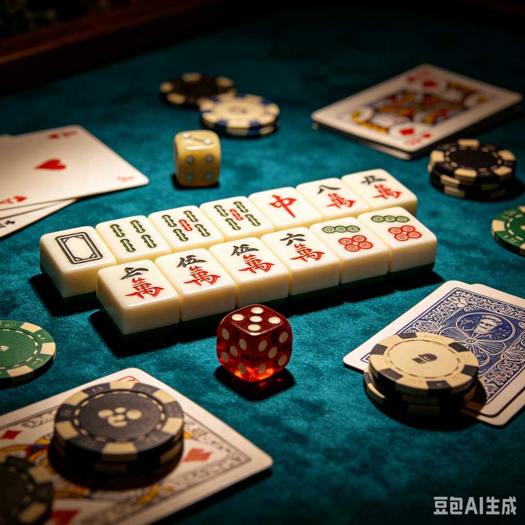 unique decoration mahjong tiles