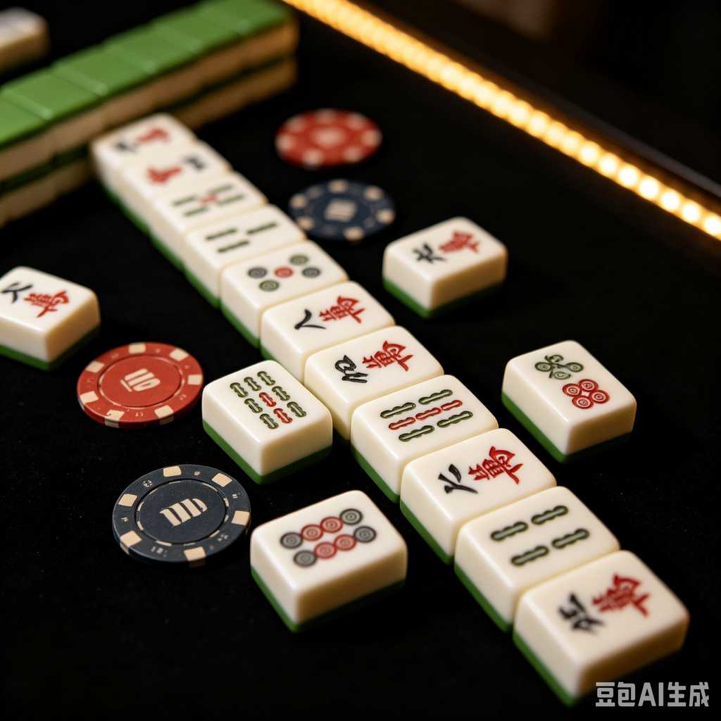 bright print mahjong tiles