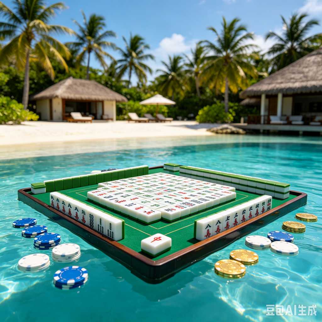 minimal text mahjong set